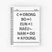 نوت بوك Apink — إصدار "HANGUL" — Apink Limited Edition