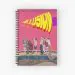 Ateez K pop Notebook Illusion — Red Edition
