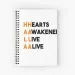 دفتر ملاحظات Ateez — إصدار "Hala Hala" — Ateez Oversized Ver.