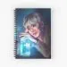 Ateez Notepad Wish In — Navy Retro Ver.