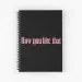 نوت بوك Black Pink — إصدار "How" — Black Pink Limited Edition