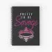 Black Pink Notepad Pretty To Be Savage — Blue Limited Ver.