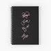 دفتر حلزوني Black Pink — إصدار "Signature" • ورق مربعات — Black Pink Limited Edition