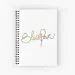 دفتر ملاحظات Black Pink — إصدار "Typography" • ورق مربعات — Black Pink Limited Edition