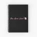 دفتر حلزوني Black Pink — إصدار "You Never Know" — Black Pink Limited Edition