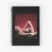 Black Pink Spiral Notebook LALISA — Navy Classic Ver.