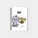 Bt21 Notebook — White Deluxe Ver.