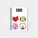 مفكرة Bt21 — إصدار "BT21" — Bt21 Limited Edition
