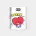 Bt21 Spiral Notebook — Silver Premium Ver.