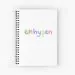 نوت بوك Enhypen — إصدار "ENHYPEN" • ورق مربعات — Enhypen Limited Edition