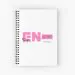 دفتر حلزوني Enhypen — إصدار "ENHYPEN" — Enhypen Limited Edition