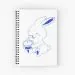 دفتر حلزوني Newjeans — إصدار "BUNNIES ARTWORK" — Newjeans Limited Edition