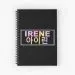 دفتر ملاحظات Red Velvet — إصدار "IRENE" • ورق مربعات — Red Velvet Limited Edition