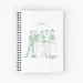 Shinee K pop Notebook Signature — Red Edition