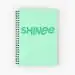 Shinee Spiral Notebook Signature — Green Stylish Ver.