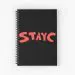 Stayc Notebook — Silver Collectible Ver.