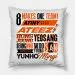 Ateez K pop Pillow — Purple Casual Ver.