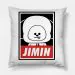 Bt21 Throw Pillow — Silver Deluxe Ver.