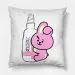 Bt21 Throw Pillow — Green Collectible Ver.