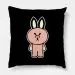 Bt21 Throw Pillow — Retro Ver.
