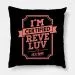 وسادة ديكور Red Velvet — إصدار "I'M CERTIFIED REVELUV" • قماش مخملي/بلش — Red Velvet Limited Edition