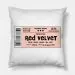 وسادة بلَش Red Velvet — إصدار "Signature" • قماش مخملي/بلش — Red Velvet Limited Edition