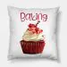 وسادة بلَش Red Velvet — إصدار "Cupcake" • قماش مخملي/بلش — Red Velvet Limited Edition