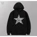 هودي أوفرسايز Stray Kids — إصدار "Stray Kids" — Stray Kids Black Hoodie