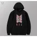 Bts Oversized Hoodie — White Edition