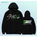 هودي أوفرسايز Stray Kids — إصدار "ODDINARY" — Stray Kids Black Hoodie