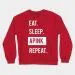 سويتشرت أوفرسايز Apink — إصدار "EAT SLEEP APINK REPEAT" — Apink Limited Edition