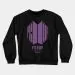 Bts Crewneck Sweatshirt — Black Retro Edition