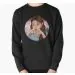 Chung Ha Oversized Sweatshirt Illustration Artwork — Purple Casual Ver.