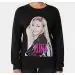 Itzy Crewneck Sweatshirt — Black Stylish Ver.