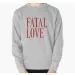 Monsta X Unisex Sweatshirt Fatal Love — Gold Deluxe Ver.