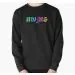 Newjeans Crewneck Sweatshirt LOGO — Silver Classic Ver.