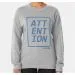 Newjeans Crewneck Sweatshirt ATTENTION — White Collectible Ver.