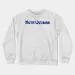 Newjeans Oversized Sweatshirt Signature — Silver Edition
