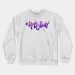 Newjeans Unisex Sweatshirt Signature — Purple Casual Ver.