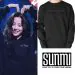Sunmi Oversized Sweatshirt Get — Beige Exclusive Ver.