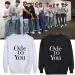 Seventeen Oversized Sweatshirt ODE TO YOU — Red Retro Ver.