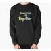 Txt Oversized Sweatshirt — Blue Stylish Ver.