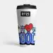 كوب حافظ Bt21 — إصدار 4 إصدار "BT21" — Bt21 Black Edition