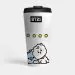 كوب حافظ Bt21 — إصدار 4 إصدار "BT21" — Bt21 Black Edition