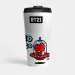 كوب حافظ Bt21 — إصدار 4 إصدار "BT21" — Bt21 Black Edition