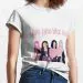 Black Pink T shirt Blackpink — Silver Retro Ver.