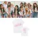 Iz*one T shirt IZONE — Purple Stylish Ver.