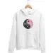 Black Pink Oversized Hoodie YIN-YANG — Green Premium Ver.