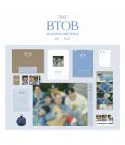 البوم اصلي BTOB 2023 SEASONS GREETINGS OUT BLUE VER