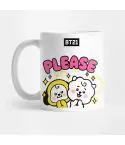 كوب حراري Bt21 — إصدار "PLEASE" — Bt21 Limited Edition